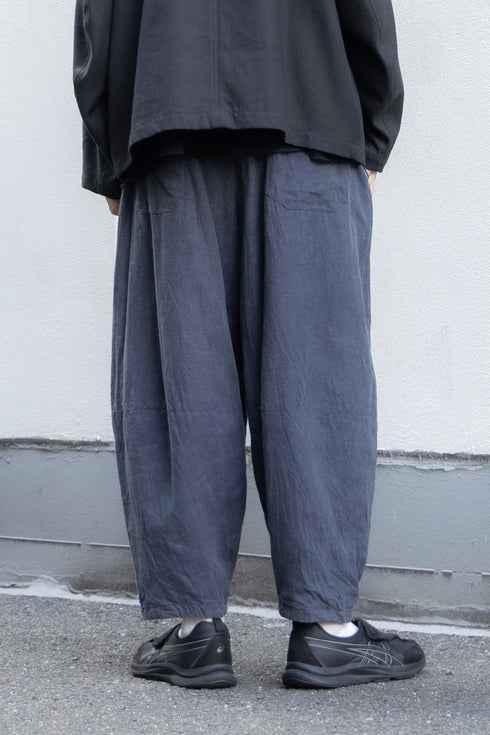 【YUTA MATSUOKA】"PIGMENT WASHER CIRCLE PANTS"